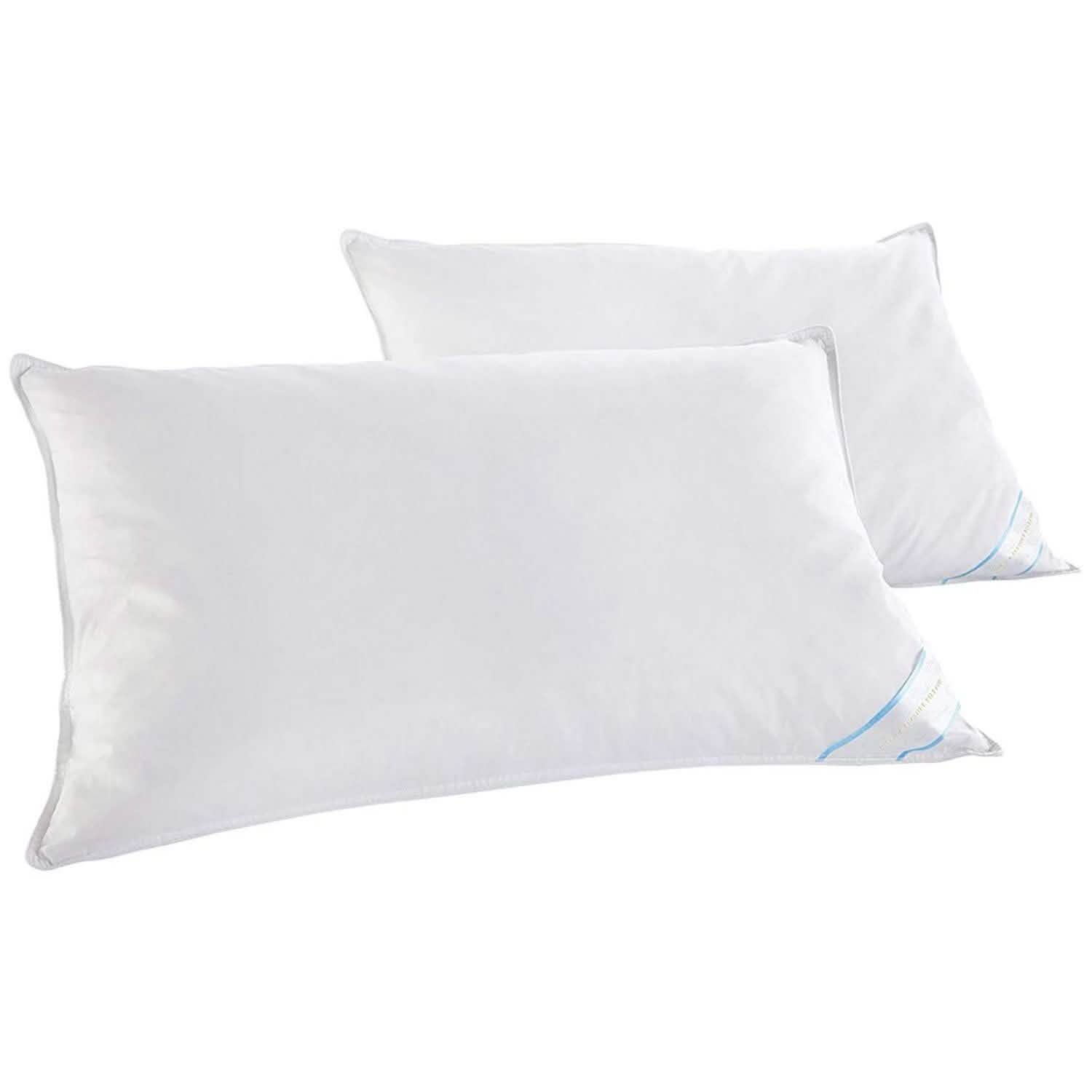 Beauty Sleep 100% Cotton-Covered Duck Feather Pillows